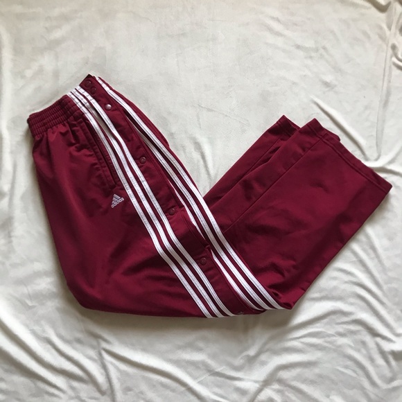 adidas Other - Adidas Three Stripe Nylon Track Pants
